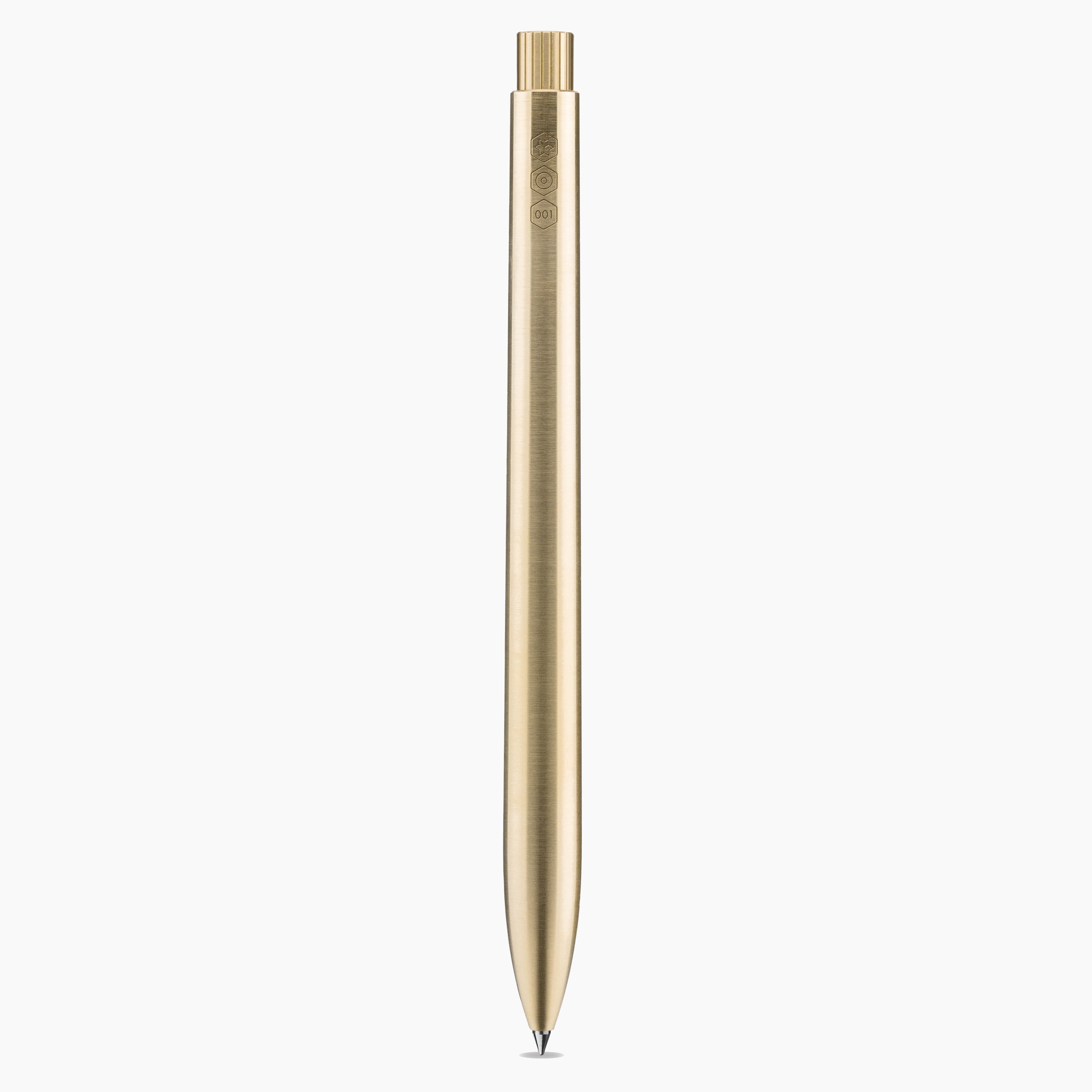 Brass Bullet Pen – Shrapnel Design